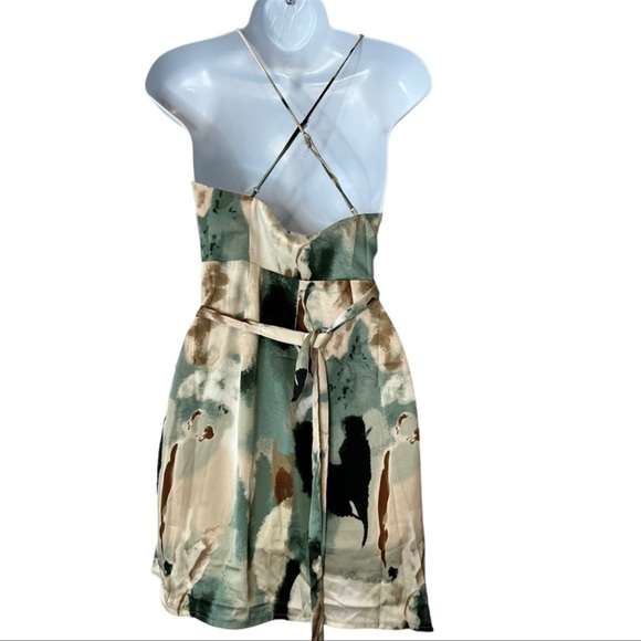 NWT Hello Molly Timely Arrival Mini Dress in Green - Picture 7 of 15